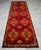 Vintage Hand-Knotted Turkish Area Rug Wide Hallway Rug Gallerie Runner Rug- 3′11″ X 12′6″ For Sale - Image 9 of 16