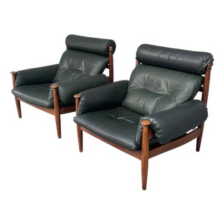 Lounge Chairs by Eric Merthen for Ire Möbel Ab, 1960s, Set of 2 For Sale