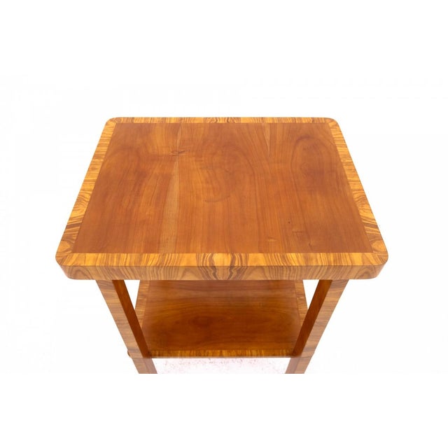 1950s Art Deco Coffee Table, Poland, 1950s For Sale - Image 5 of 9