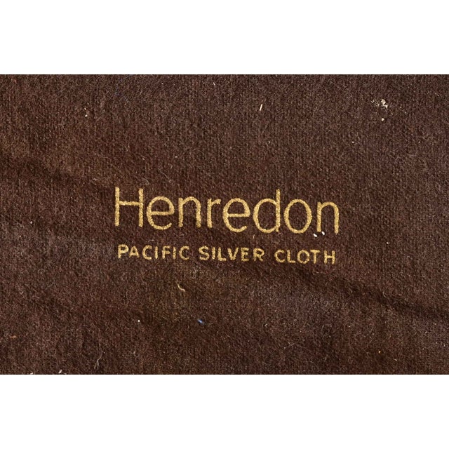 Henredon Georgian Carved Mahogany Lighted Breakfront Bookcase Cabinet For Sale - Image 9 of 17