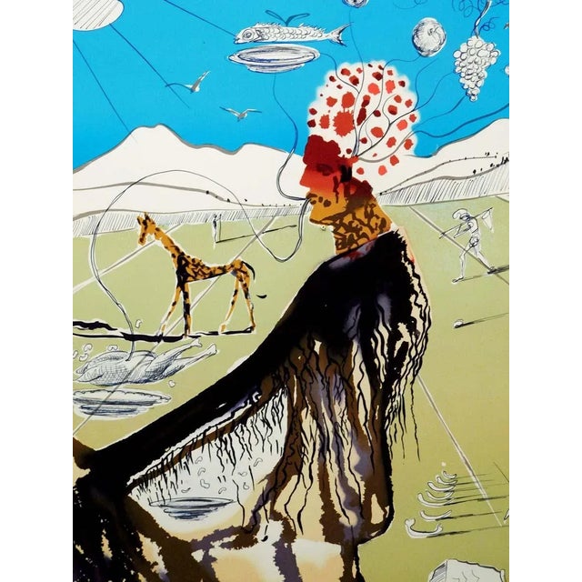 The Earth Goddess" by Salvador Dali Hand signed by Salvador Dali This piece can be found in "The Official Catalog of The...