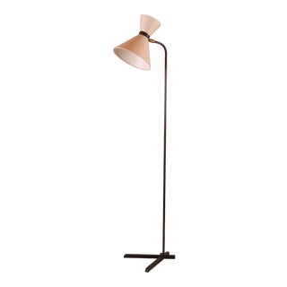 1950s Cone Shade Floor Lamp, France For Sale