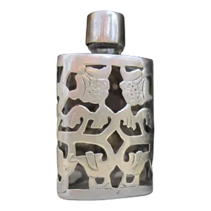 1940s Sterling Silver Perfume Bottle