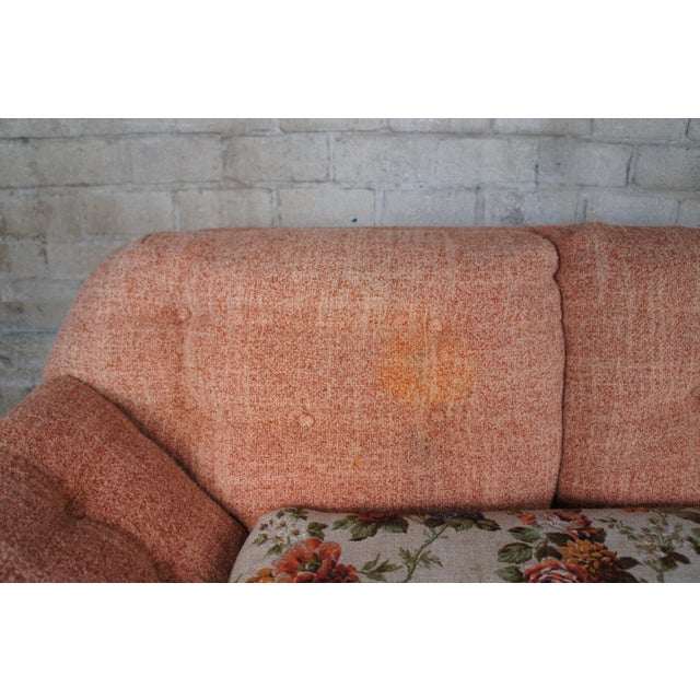 Adrian Pearsall Mid Century Modern Atomic Walnut Gondola Sofa For Sale - Image 11 of 12