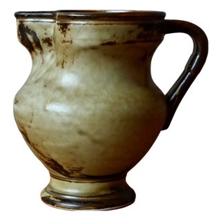 Vintage Stoneware Pitcher from Langenthal, Switzerland, 1970s For Sale
