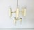 1960s 1960s Sciolari 9-Arm White Chandelier For Sale - Image 5 of 13