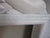 Vintage French Country White Wood Hand Carved With Flowers Picture Frame For Sale - Image 4 of 8