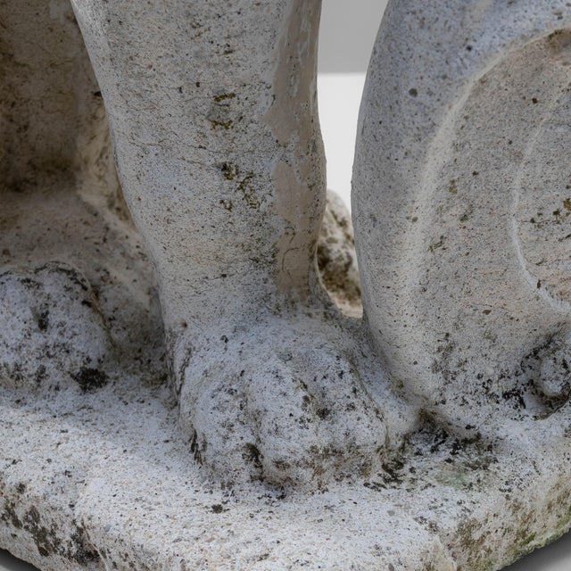 20th Century French Concrete Lion Sculpture For Sale - Image 9 of 18