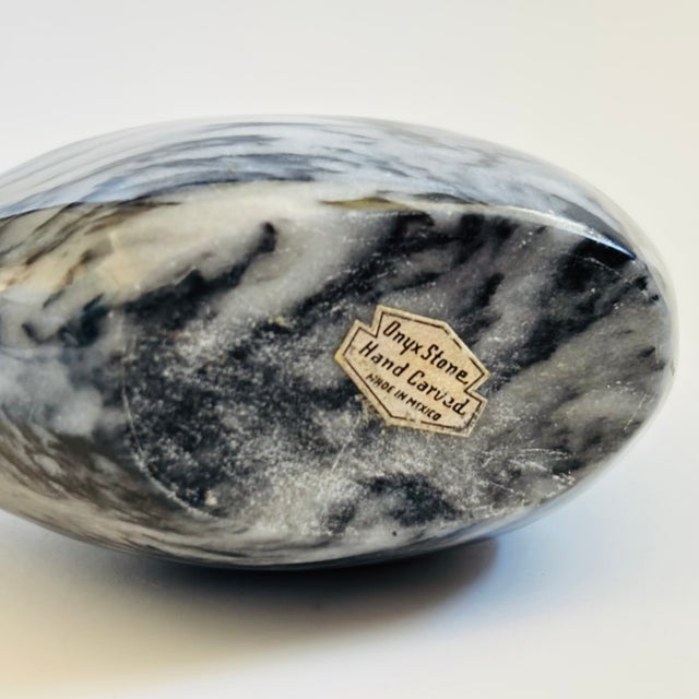 Vintage Onyx Pelican - Made in Mexico For Sale - Image 10 of 10