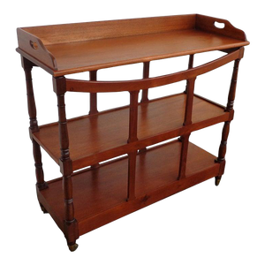 19th Century 3 Tier Trolley Tea Cart