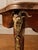 Italian Parquetry Inlaid Tray Table With Painted Figural Panel and Removable Glass Top Late 19th Century For Sale - Image 4 of 9