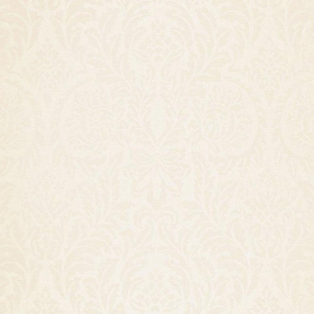 Sample- Schumacher Pavlova Sheer Fabric in Cream For Sale