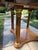 Brown Vintage Baker Large Round Pedestal Extension Dining Table For Sale - Image 8 of 9