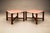 Mid-Century Modern Pair of Brazilian Modern Side Tables in Rosewood and Pink Granite, Brazil, 1960s For Sale - Image 3 of 18