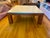Vintage Ralph Lauren Leather Coffee Table – Modern Cherry & Cream For Sale - Image 17 of 17