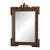 19th Century France Napoleon III Bronze Wood Mirror For Sale