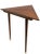 Mid 20th Century Triangle Corner Table After Probber For Sale - Image 10 of 18