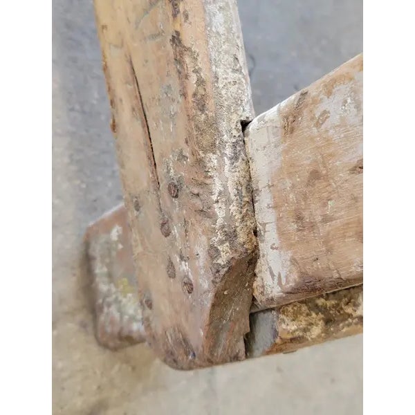 Brutalist 19th Century French Primitive Alpine Table For Sale - Image 3 of 8