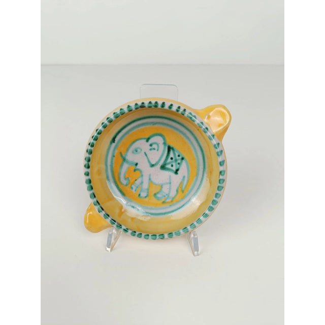 Italian Handmade Bowls in Vietri Ceramic by Vincenzo Pinto, 1950s, Set of 2 For Sale - Image 4 of 12