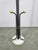 Mid-Century Italian Coat Rack in Black Metal, Plastic, and Stone, 1970s For Sale - Image 4 of 13