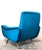 Cobalt Blue Lady Armchair by Marco Zanuso for Arflex, Italy, 1955 For Sale - Image 10 of 14