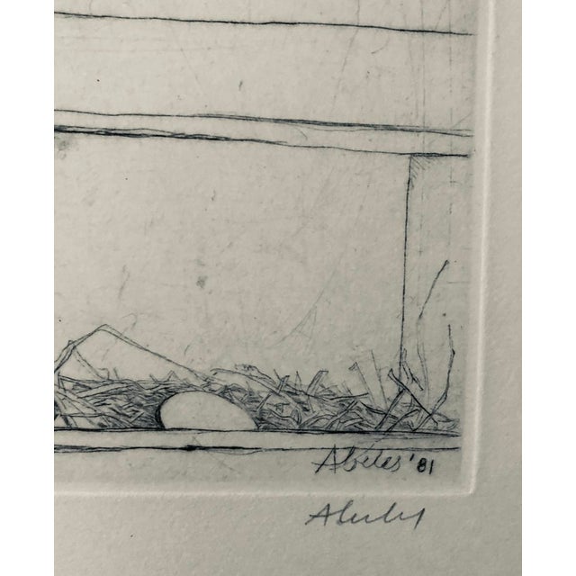 Sigmund Abeles (born 1934) "Cock of the Roost," 1981, Etching on paper, pencil signed and numbered 220/250.