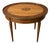 Louis XVI Bouillotte Table in Light Wood and Marquetry, 1890s For Sale