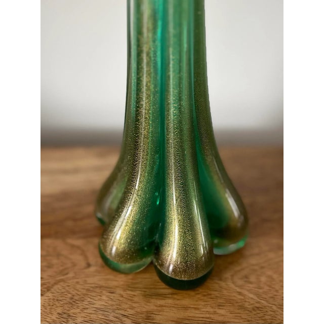 Archimede Seguso Murano Glass Vase for Tiffany & Co., Signed For Sale In Houston - Image 6 of 10