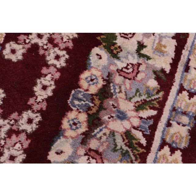 Shabby Chic Pak-Persian Red/Red Wool Rug - 2'7'' X 4'5'' For Sale In New York - Image 6 of 9