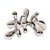 This abstract ceramic horizontal Statue has an almost liquid quality to its shape creating the most interesting movement....