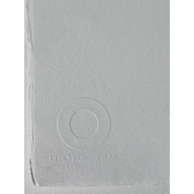 Black Sonia Delaunay, Rimbaud's Illuminations, 1973, Etching For Sale - Image 8 of 10