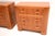 Art Deco Figured Walnut Bedside Chests, 1940, Set of 2 For Sale - Image 9 of 11
