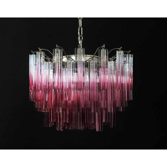 Vintage Italian Chandelier, Murano, 1980s, Set of 2 For Sale - Image 17 of 18