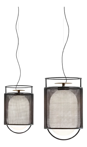 Denglong T Pe and T Gr Suspension Lamps by Neri and Hu for Parachilna, Set of 2