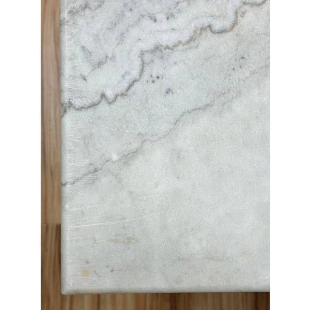 Antique French Style Marble Top Cast Iron Bistro Table For Sale - Image 14 of 16