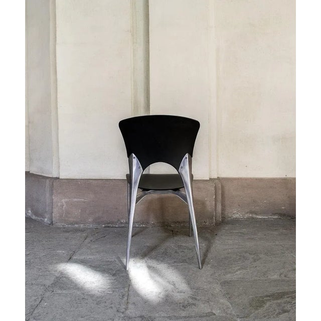 Driade Set of Silla Stackable Chairs by Josep Llusca for Driade, Italy, 1995 For Sale - Image 4 of 10
