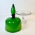 1970s Vintage Italian Boho Chic Hollywood Regency Murano Glass Cloche Over a Cake Stand - 2 Piece Set For Sale - Image 13 of 14