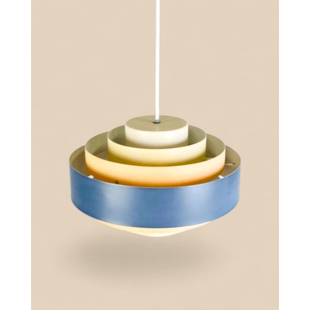 Mid-Century Modern Ultra Pendant Lamp by Jo Hammerborg for Fog & Mørup, 1960s For Sale - Image 3 of 4