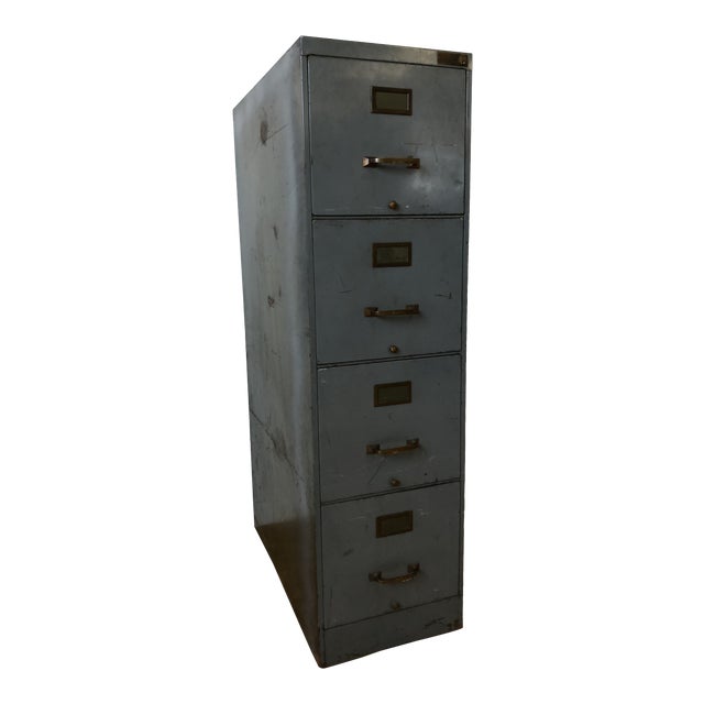 Vintage Lyon Metal Products Steel File Chairish