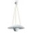 Mid-Century Modern Michel Mortier M4 Suspension Lamp in White for Disderot For Sale - Image 3 of 10