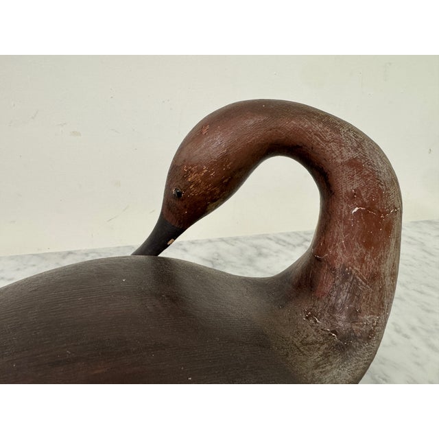 1980s Carved Wood Pintail by Guy Taplin, 1980s For Sale - Image 5 of 17