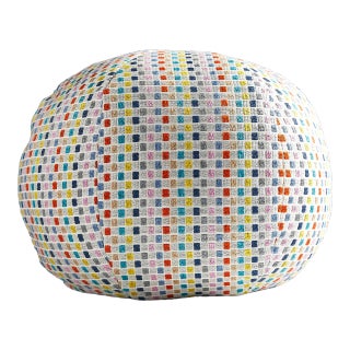 The House of Scalamandré Odette Weave Sphere Pillow, Confetti For Sale