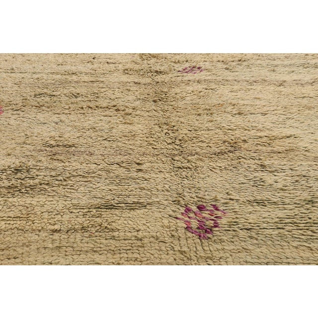 Mid 20th Century Vintage Boujad Moroccan Rug, 06'01 X 09'08 For Sale - Image 5 of 10