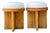 Vintage Rattan Drum Stools - A Pair For Sale