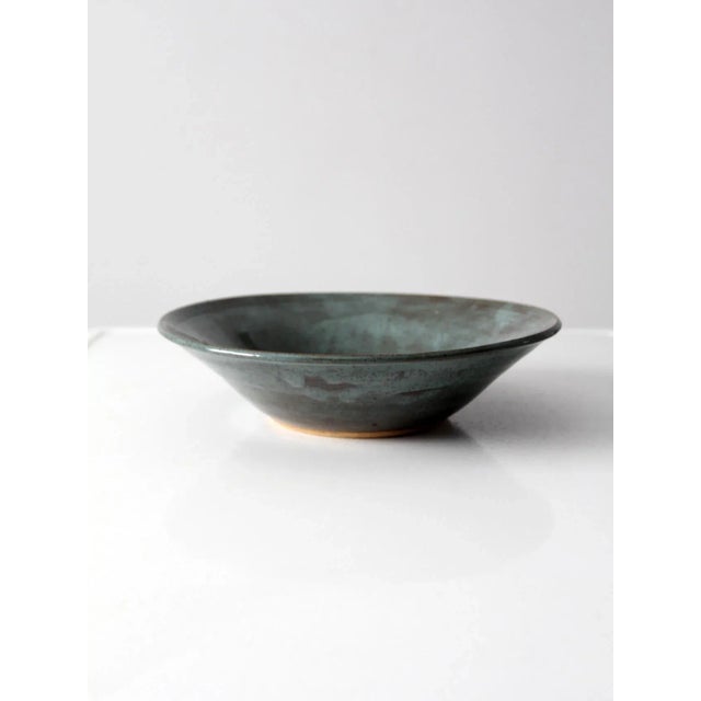 Contemporary Vintage Studio Pottery Bowl For Sale - Image 3 of 12