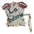 1930s French Provincial Antique Painted Metal Trade Sign 'La Poterie' For Sale
