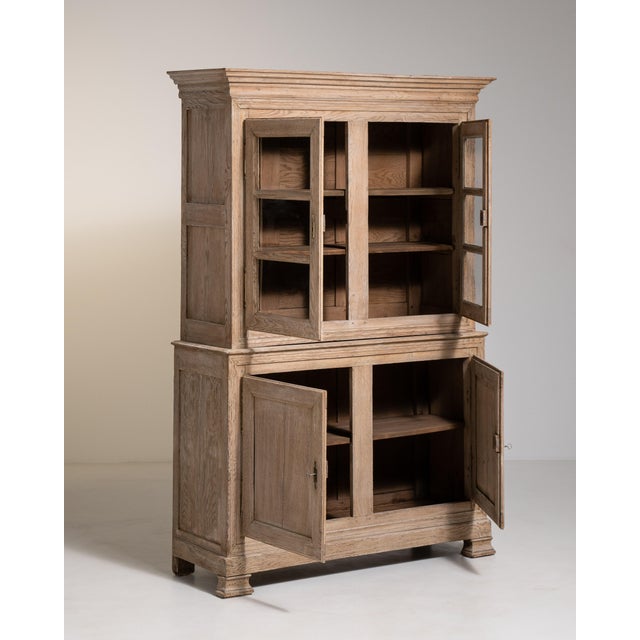 Oak Provençal Vitrine, French Rustic Design, France, Circa 1880 For Sale - Image 12 of 18