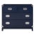 Shoreline Coastal Campaign Chest, Navy Blue For Sale
