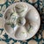 French Porcelain Limoges Oyster Shell Plates with Seaweeds, 1930s, Set of 5 For Sale - Image 4 of 11
