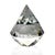 Faceted crystal diamond (gem-figural) paperweight, acid-stamped 'Tiffany & Co.' on the underside. Original 1980s...